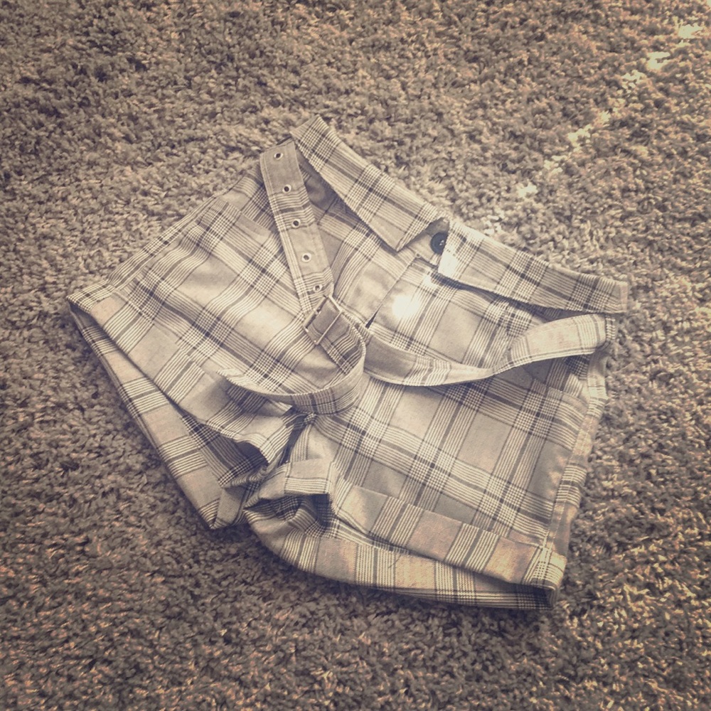 Plaid Shorts